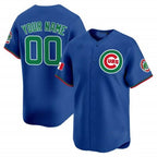 Custom Chicago Cubs Mexico Vapor Premier Limited Jersey V3 ¨C Royal JEROMEN