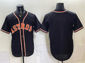 Houston Astros Blank 2026 Fashion Replica Black JEROMEN Out Stitched Jersey
