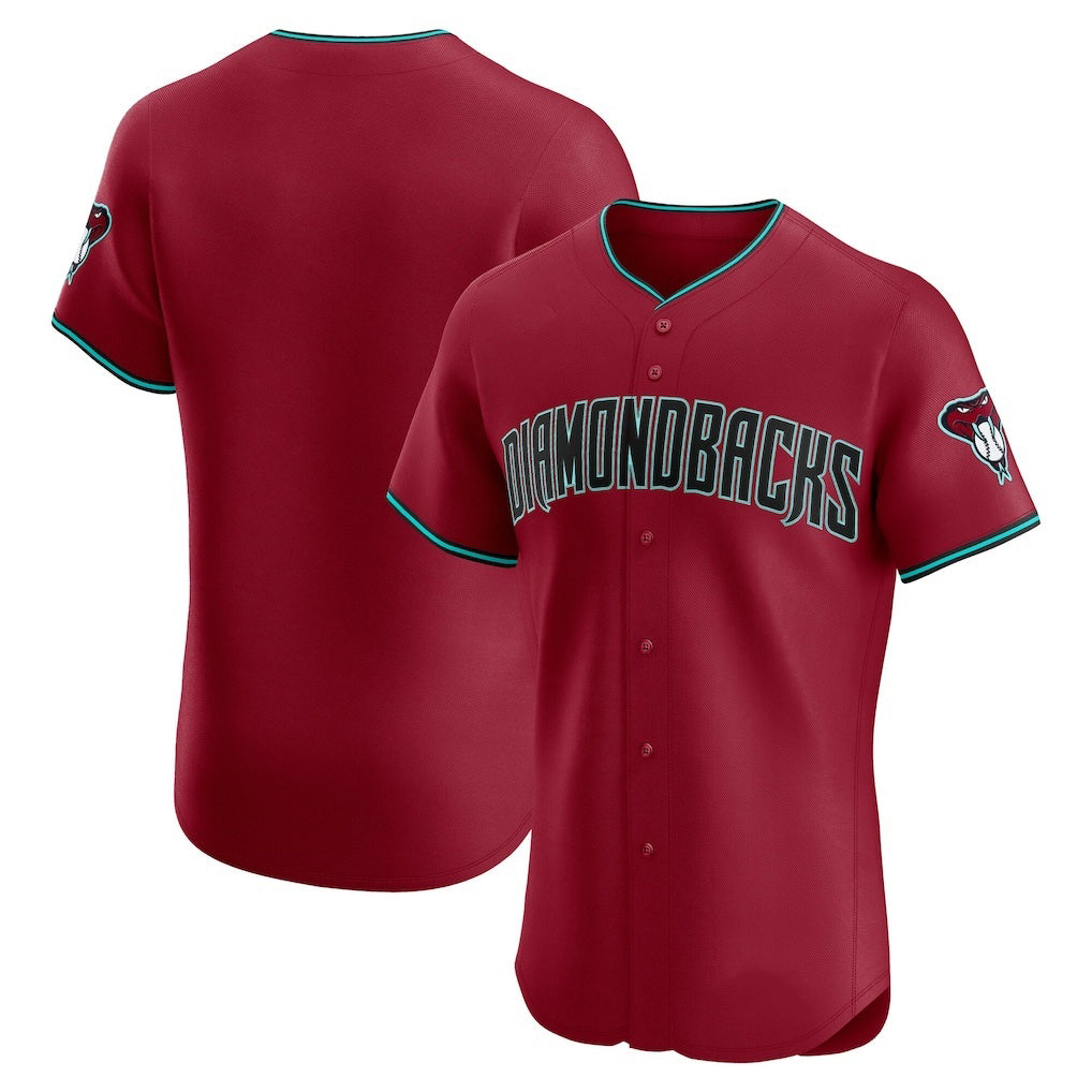Arizona Diamondbacks Red JEROMEN Alternate 2 Elite Jersey