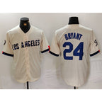 Los Angeles Dodgers #24 Kobe Bryant Cream JEROMEN 2024 City Connect Limited Stitched Jersey