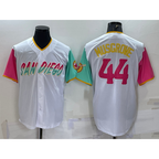 San Diego Padres #44 Joe Musgrove White JEROMEN 2022 City Connect Cool Base Stitched Jersey
