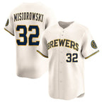 Milwaukee Brewers #32 Jacob Misiorowski Cream JEROMEN 2025 Limited Stitched Jersey