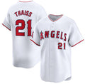 Los Angeles Angels #21 Matt Thaisse White JEROMEN Home Limited Stitched Jersey