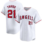 Los Angeles Angels #21 Matt Thaisse White JEROMEN Home Limited Stitched Jersey