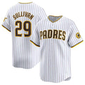 San Diego Padres #29 Brett Sullivan White JEROMEN 2024 Home Limited Stitched Jersey