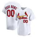 Custom St. Louis Cardinals White JEROMEN Home Limited Jersey