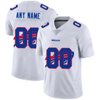 Custom B.Bills White JEROMEN Team Big Logo Vapor Untouchable Limited Jersey