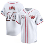Cincinnati Reds #14 Pete Rose White JEROMEN 2025 Speedway Classic Home Limited Stitched Jersey