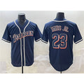 San Diego Padres #23 Fernando Tatis Jr. Navy JEROMEN Stitched Jersey