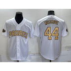 San Diego Padres #44 Joe Musgrove White JEROMEN 2022 All Star Stitched Cool Base Jersey