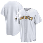 Colorado Rockies Blank White JEROMEN 2022 All-Star Cool Base Stitched Jersey