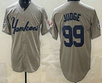 New York Yankees #99 Aaron Judge Grey JEROMEN Limited Jersey