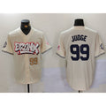 New York Yankees #99 Aaron Judge Cream JEROMEN Limited Stitched Jerseys