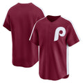 Philadelphia Phillies Maroon JEROMEN Throwback Cooperstown Collection Limited Jersey
