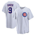 Chicago Cubs #9 Miguel Amaya White JEROMEN Home Replica Jersey