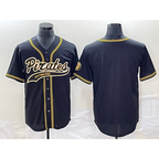 Pittsburgh Pirates Blank Black JEROMEN Cool Base Stitched Jersey