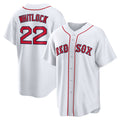 Boston Red Sox #22 Garrett Whitlock White JEROMEN Home Replica Jersey