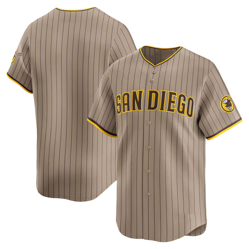San Diego Padres Khaki JEROMEN Alternate Limited Jersey