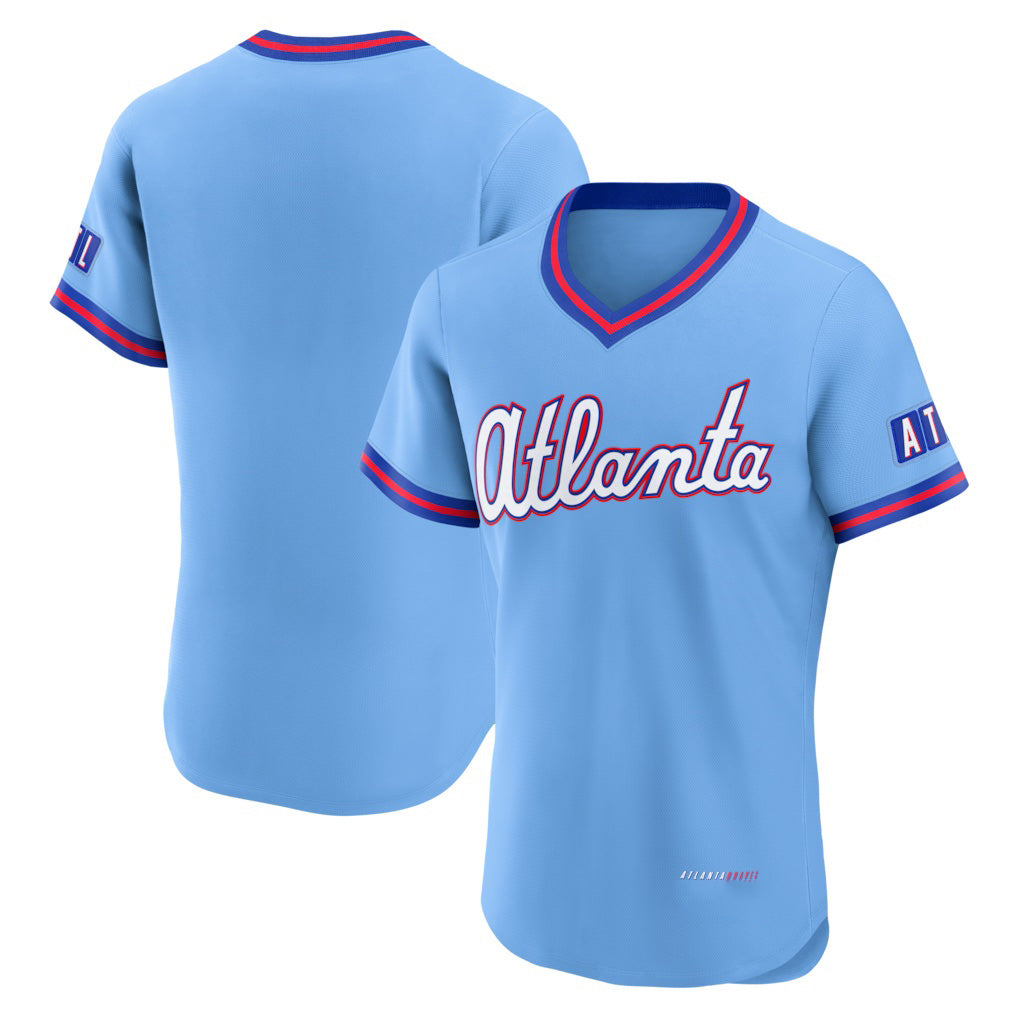 Atlanta Braves Powder Blue JEROMEN 2026 City Connect Authentic Jersey