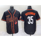 Baltimore Orioles #35 Adley Rutschman Black JEROMEN With Patch Cool Base Stitched Jersey
