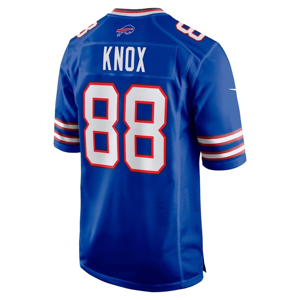 B.Bills #88 Dawson Knox Royal JEROMEN Game Jersey