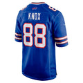 B.Bills #88 Dawson Knox Royal JEROMEN Game Jersey