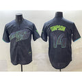 Tampa Bay Rays #14 Chandler Simpson Charcoal JEROMEN 2024 City Connect Limited Stitched Jersey