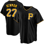 Pittsburgh Pirates #27 Kevin Newman Black JEROMEN Cool Base Stitched Jersey