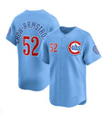 Chicago Cubs #52 Pete Crow-Armstrong 2024-25 Blue JEROMEN 2nd Alternate Limited Stitched Jersey