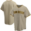 San Diego Padres Tan JEROMEN Alternate Replica Team Jersey