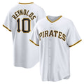Pittsburgh Pirates #10 Bryan Reynolds White JEROMEN Replica Player Jersey