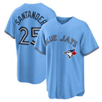 Toronto Blue Jays #25 Anthony Santander Light Blue JEROMEN Alternate Replica Jersey