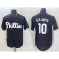 Philadelphia Phillies #10 J.T. Realmuto Black JEROMEN Lights Out Limited Stitched Jersey