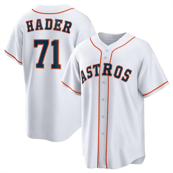 Houston Astros #71 Josh Hader White JEROMEN Cool Base Stitched Jersey