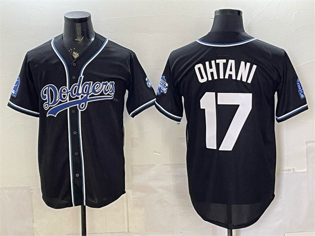 Los Angeles Dodgers #17 Shohei Ohtani B2B Champs 2026 Black JEROMEN Out Style Vapor Limited Stitched Jersey