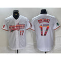 Los Angeles Dodgers #17 Shohei Ohtani White JEROMEN Mexico Cool Base Stitched Jersey