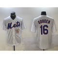 New York Mets #16 Dwight Gooden White JEROMEN Cool Base Stitched Jerseys