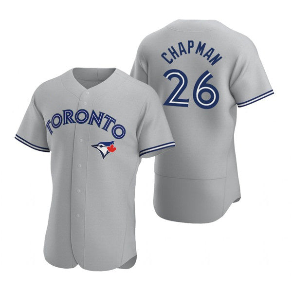 Toronto Blue Jays #26 Matt Chapman Grey JEROMEN Flex Base Stitched Jersey