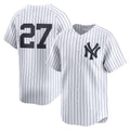 New York Yankees #27 Giancarlo Stanton White JEROMEN Home Limited Player Jersey 2