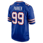 B.Bills #99 T.J. Parker Royal JEROMEN Game Jersey