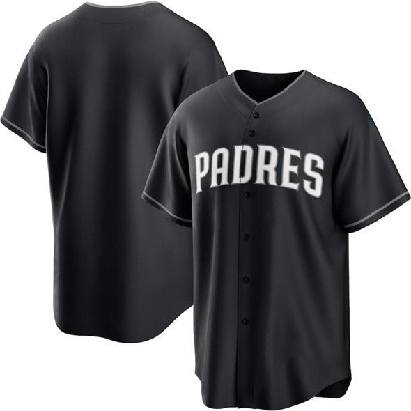 San Diego Padres Blank Black JEROMEN Lights Out Limited Stitched Jersey