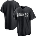 San Diego Padres Blank Black JEROMEN Lights Out Limited Stitched Jersey