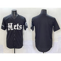New York Mets Blank Black JEROMEN 'Gotham Gothic Edition' Vapor Premier Limited Stitched Jersey