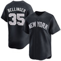New York Yankees #35 Cody Bellinger Navy JEROMEN 2024 Alternate Limited Stitched Jersey