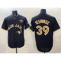 Toronto Blue Jays #39 Trey Yesavage Black Gold JEROMEN 2025 American League Champions Limited Stitched Jersey