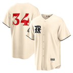 Texas Rangers #34 Nolan Ryan Cream JEROMEN 2023 City Connect Cool Base Stitched Jersey