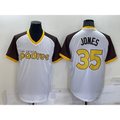 San Diego Padres #35 Randy Jones White JEROMEN Stitched Cooperstown Cool Base Jersey