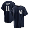 New York Yankees #11 Anthony Volpe Navy JEROMEN Big & Tall Alternate Replica Player Jersey