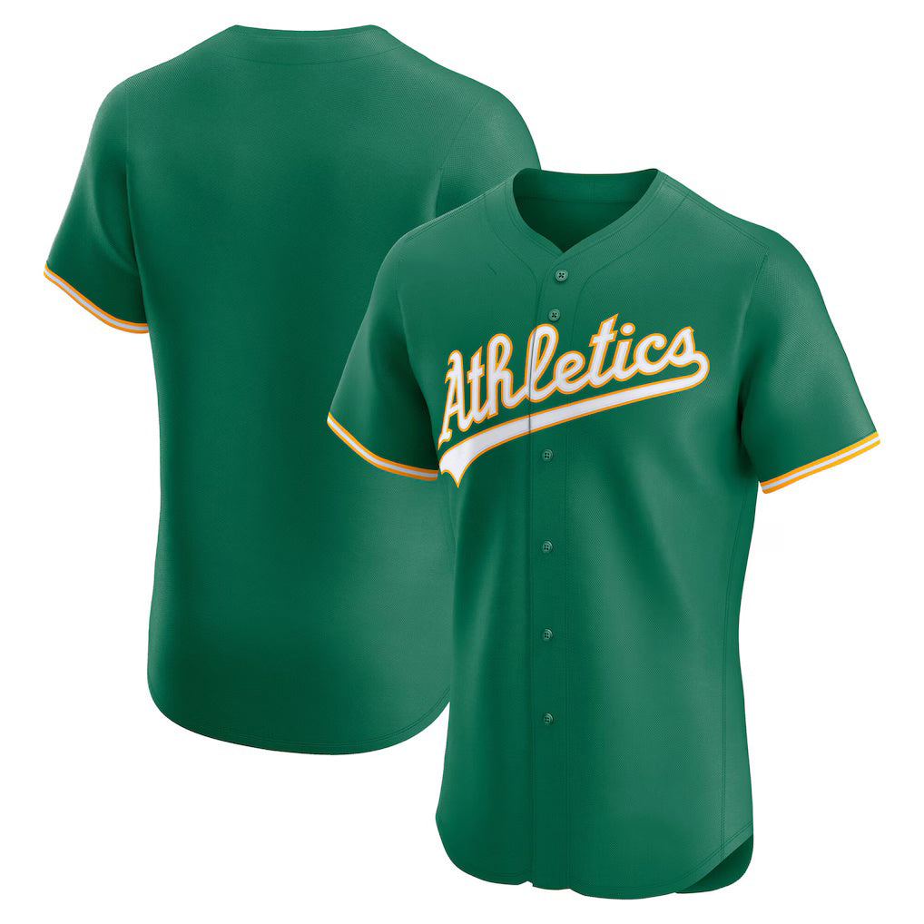 Oakland Athletics Kelly Green JEROMEN Alternate Elite Jersey