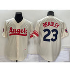 Los Angeles Angels #23 Archie Bradley Cream JEROMEN 2022 City Connect Cool Base Stitched Jersey